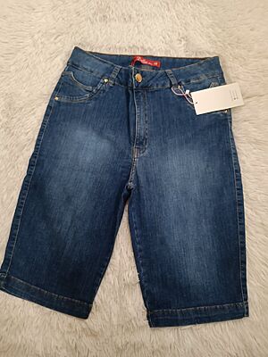 Bermuda jeans feminina tamanho 48