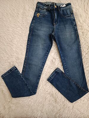 Calça Jeans Femin Adulto - Tamanho 36