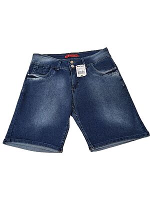 Bermuda Jeans Fem Adulto - Tam: 48