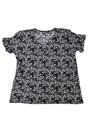 Blusa Malha Fria Manga Curta Fem Adulto - Tam: EXG
