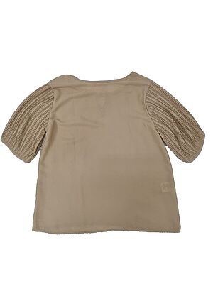 Blusa Social Manga Curta Fem Adulto - Tam: M