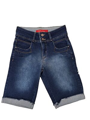 Bermuda Jeans Fem Adulto - Tam: 38