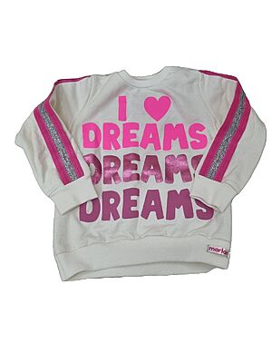 Blusa de Moleton Infantil Feminina - Tam: 2