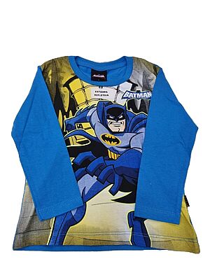 Camiseta Manga Longa Masc Infantil - Tam: 1