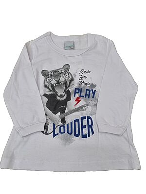 Camiseta Manga Longa Masc Infantil - Tam: 2