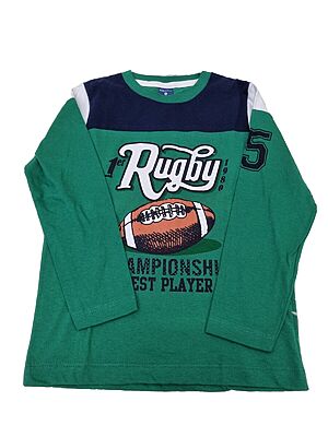 Camiseta Manga Longa Masc Infantil - Tam: 8
