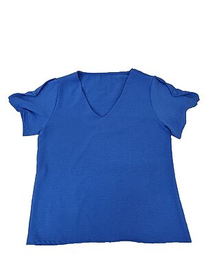 Camisa Social Manga Curta Fem Adulto - Tam: GG