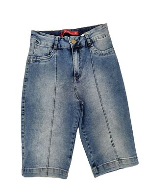 Bermuda Jeans Fem Adulto - Tam: 40