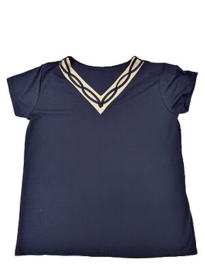Blusa Manga Curta Fem Adulto - Tam: GG