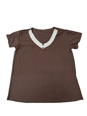 Blusa Manga Curta Fem Adulto - Tam: GG