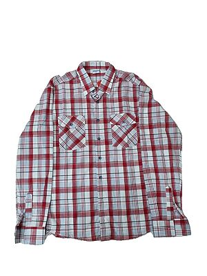 Camiseta Xadrez Masc Manga Longa Adulto - Tam: M