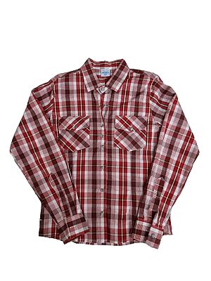 Camiseta Xadrez Fem Adulto Manga Longa - Tam: P/ M