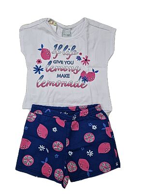Conjunto Fem Infantil - Tam: 2